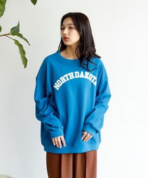 Auntie Rosa Holiday | 【Holiday】◆2021.SS◆NORTH DAKOTA ロゴプリントスエット(スウェット)