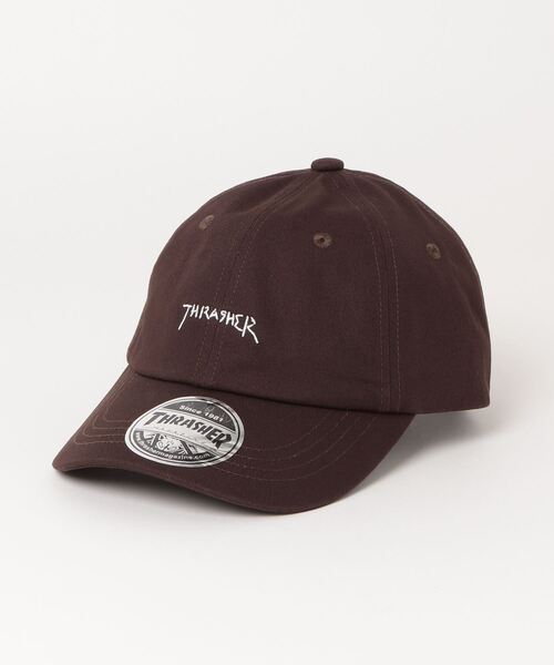 THRASHER（スラッシャー）の「THRASHER/スラッシャー キッズ キャップ 21TH-C12K（キャップ・キッズ・ホワイト/ピンク/ブラック/ベージュ/ブラック系その他2/カーキ/ダークブラウン・FREE）」の5枚目の写真