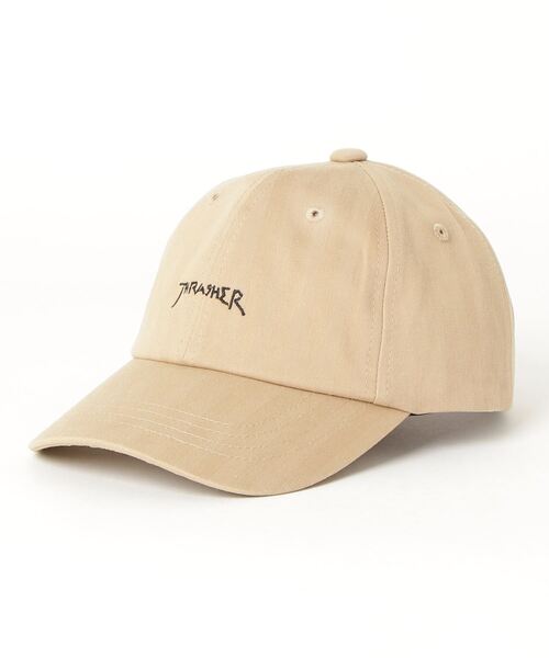 THRASHER（スラッシャー）の「THRASHER/スラッシャー キッズ キャップ 21TH-C12K（キャップ・キッズ・ホワイト/ピンク/ブラック/ベージュ/ブラック系その他2/カーキ/ダークブラウン・FREE）」の6枚目の写真