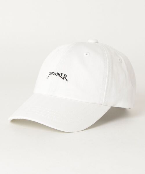 THRASHER（スラッシャー）の「THRASHER/スラッシャー キッズ キャップ 21TH-C12K（キャップ・キッズ・ホワイト/ピンク/ブラック/ベージュ/ブラック系その他2/カーキ/ダークブラウン・FREE）」の2枚目の写真