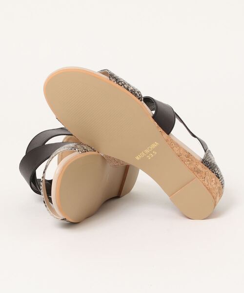 COMME CA ISM（コムサイズム）の「クロスゴム サンダル（サンダル・レディース・パイソン/ブラウン/ブラック・23.5cm/24.5cm）」の13枚目の写真