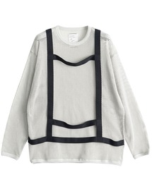 SHAREEF | MESH JERSEY L/S PULLOVER(Tシャツ/カットソー)