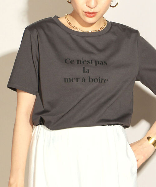 NOLLEY'S（ノーリーズ）の「プリントTシャツ（Tシャツ