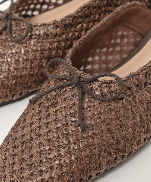 mysty woman（ミスティウーマン）の「リボンザツザイミュール 944202（サンダル・レディース・アイボリー/ブラウン・MEDIUM/LARGE）」の3枚目の写真