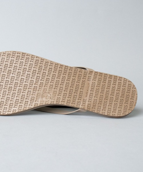 TKEES(ティキーズ)の「【 TKEES / ティキーズ 】 LINERS レザービーチサンダル(サンダル・レディース・ベージュ/ブラック・6/7/5/8)」の7枚目の写真