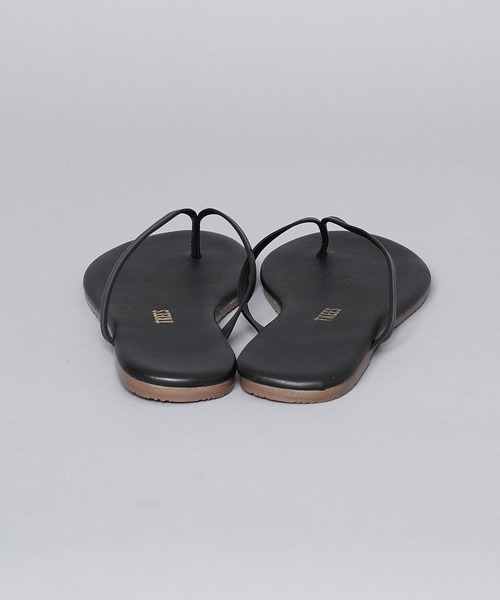 TKEES(ティキーズ)の「【 TKEES / ティキーズ 】 LINERS レザービーチサンダル(サンダル・レディース・ベージュ/ブラック・6/7/5/8)」の19枚目の写真