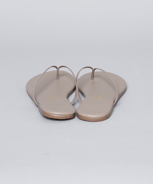 TKEES(ティキーズ)の「【 TKEES / ティキーズ 】 LINERS レザービーチサンダル(サンダル・レディース・ベージュ/ブラック・6/7/5/8)」の15枚目の写真