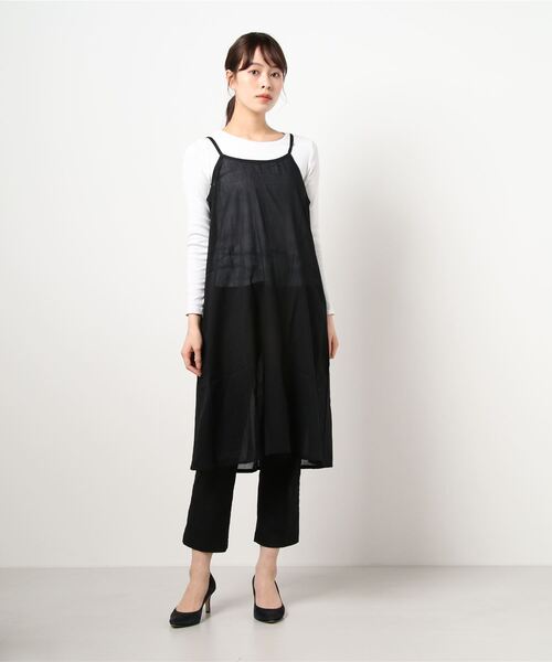 Fort Point フォーポイント の C Fort Point インド綿無地キャミワンピース ワンピース Wear