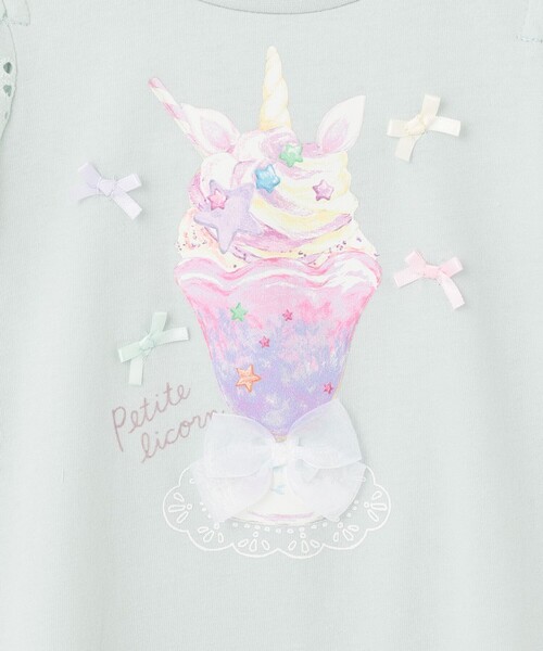 ANY(エニィ)の「接触冷感オンオフショルダー Tシャツ(Tシャツ/カットソー・キッズ・ライトグリーン系/アイボリー系/ライラック系・100/130/110/120)」の18枚目の写真
