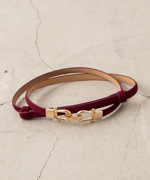 WEGO（ウィゴー）の「WEGO/ビット付きベルト（ベルト・レディース・その他1/その他3/ベージュ/ブラック/ブラウン/その他2/その他4/その他5/その他6/その他7/その他8/その他9/オフホワイト・FREE）」の13枚目の写真