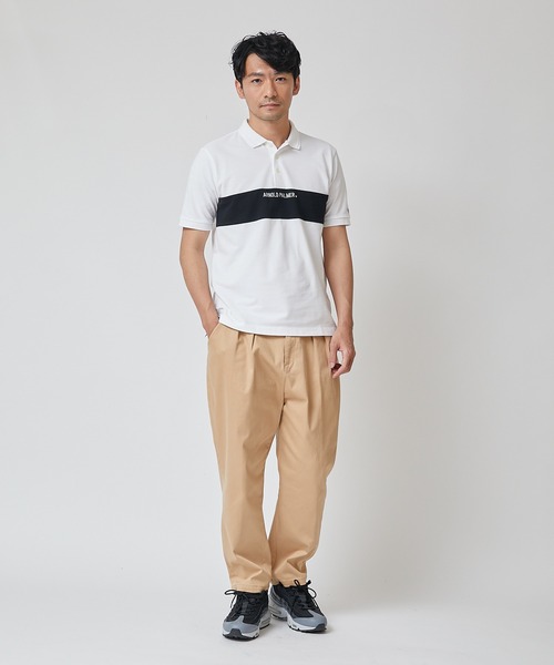 Arnold Palmer（アーノルドパーマー）の「ストレッチチノタックパンツ（チノパンツ・メンズ・ベージュ/ネイビー・LL/M/L）」の13枚目の写真