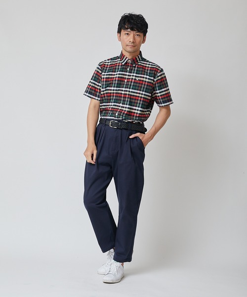 Arnold Palmer（アーノルドパーマー）の「ストレッチチノタックパンツ（チノパンツ・メンズ・ベージュ/ネイビー・LL/M/L）」の12枚目の写真