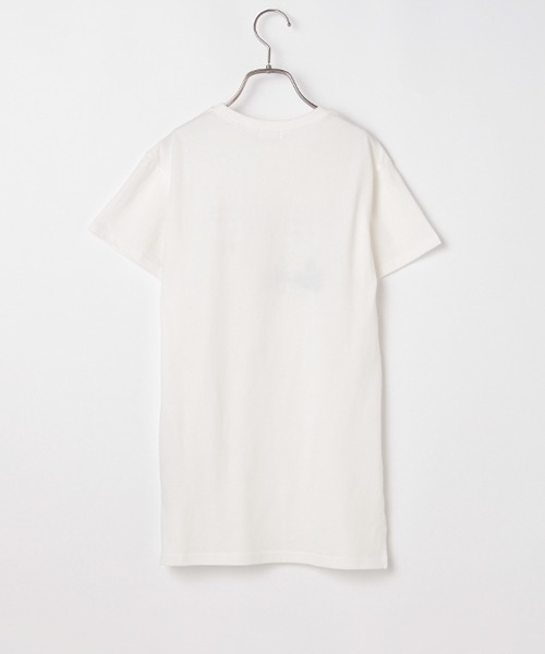 b・ROOM(ビールーム)の「【PEANUTS】スヌーピービッグTシャツワンピース(ワンピース・キッズ・ブルーグレー/ベージュ/オフホワイト・120cm/90cm/100cm/130cm/110cm)」の6枚目の写真