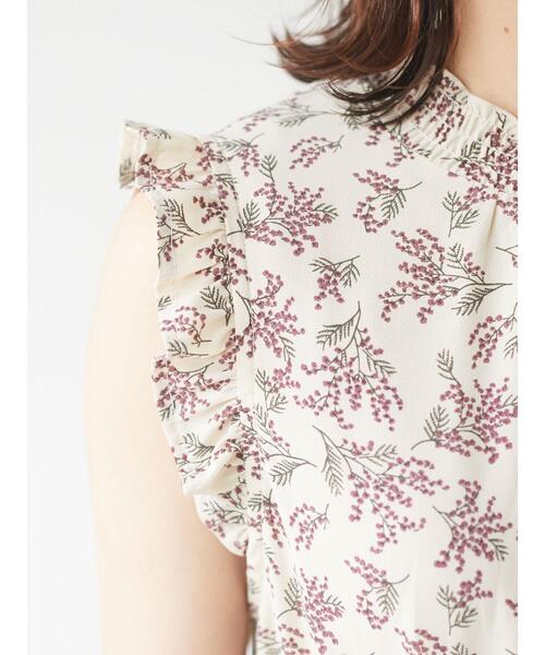 ELENCARE DUE（エレンカーレデュエ）の「・ELENCARE DUE　フラワーｐｔティアードワンピ＊（ワンピース・レディース・ブラック/ブルー/グリーン/アイボリー・FREE）」の18枚目の写真