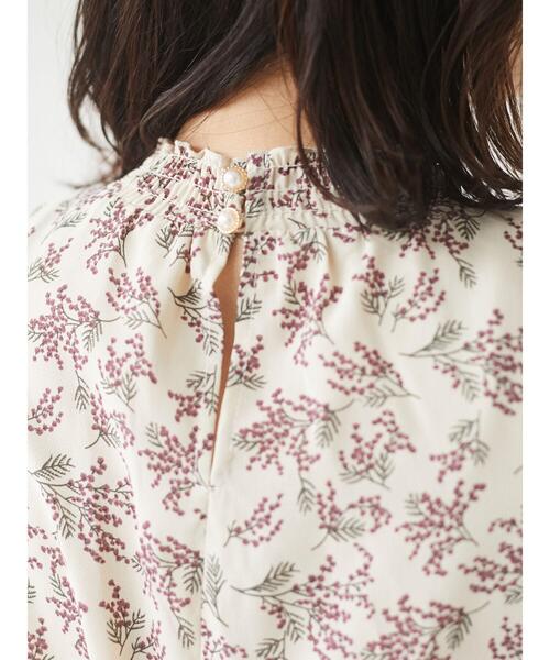 ELENCARE DUE（エレンカーレデュエ）の「・ELENCARE DUE　フラワーｐｔティアードワンピ＊（ワンピース・レディース・ブラック/ブルー/グリーン/アイボリー・FREE）」の21枚目の写真