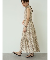 ELENCARE DUE | ・ELENCARE DUE　フラワーｐｔティアードワンピ＊(ワンピース)