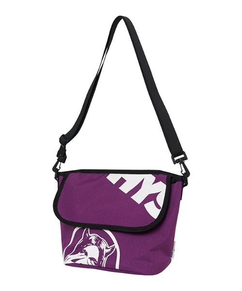 HYSTERIC GLAMOUR（ヒステリックグラマー）の「SEE NO EVIL クロスボディーバッグ（トートバッグ・メンズ・オレンジ/パープル/ブラック・FREE）」の3枚目の写真