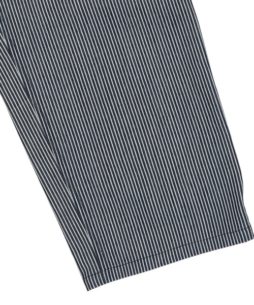 SPINNS（スピンズ）の「ヒッコリーワイドデニムペインターパンツ（その他パンツ・メンズ・ブルー系その他/ホワイト×ネイビー・M/L）」の13枚目の写真