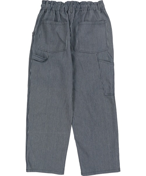 SPINNS（スピンズ）の「ヒッコリーワイドデニムペインターパンツ（その他パンツ・メンズ・ブルー系その他/ホワイト×ネイビー・M/L）」の8枚目の写真