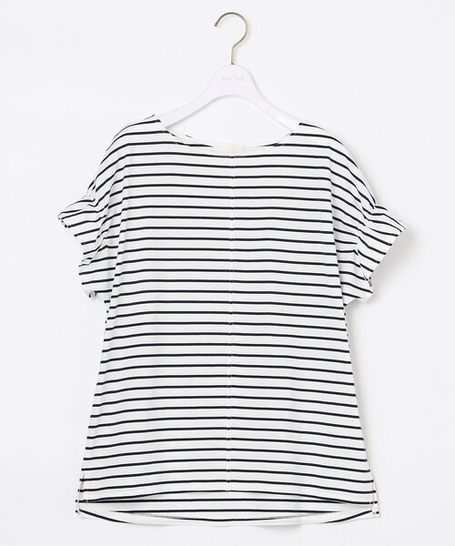 ANY SIS(エニィスィス)の「【NAIL HOLICコラボ】タックスリーブ Tシャツ(Tシャツ/カットソー・レディース・ホワイト系/ブラック系/ベージュ系/ベージュ系1/ネイビー系1/ライラック系/パイングリーン系/オレンジ系・2)」の22枚目の写真