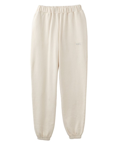 X-girl（エックスガール）の「PIGMENT-DYED SWEAT PANTS（スウェットパンツ・レディース・ブラック/ライトブルー/ホワイト・MEDIUM/SMALL）」の5枚目の写真