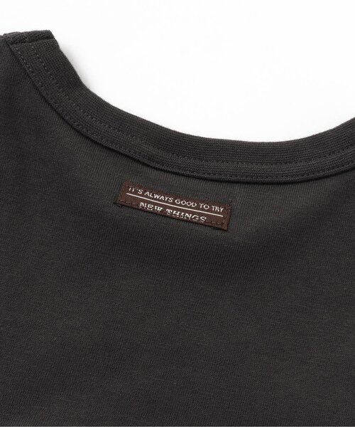 BREEZE（ブリーズ）の「WEB限定 布帛ドッキングTシャツ（Tシャツ/カットソー・キッズ・ブラック/ブルー/アイボリー・130/140/80/120/90/100/110）」の8枚目の写真
