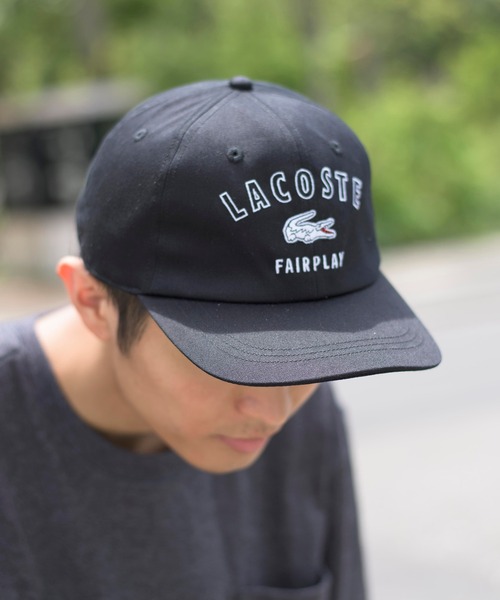 LACOSTE(ラコステ)の「【LACOSTE】ラコステFairplay CAP ローキャップ L3502(キャップ・メンズ・ネイビー/ホワイト/ブラック・FREE)」の9枚目の写真