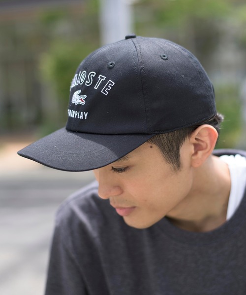 LACOSTE(ラコステ)の「【LACOSTE】ラコステFairplay CAP ローキャップ L3502(キャップ・メンズ・ネイビー/ホワイト/ブラック・FREE)」の12枚目の写真