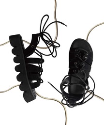 musubore | 波ソールレースアップサンダル(サンダル)