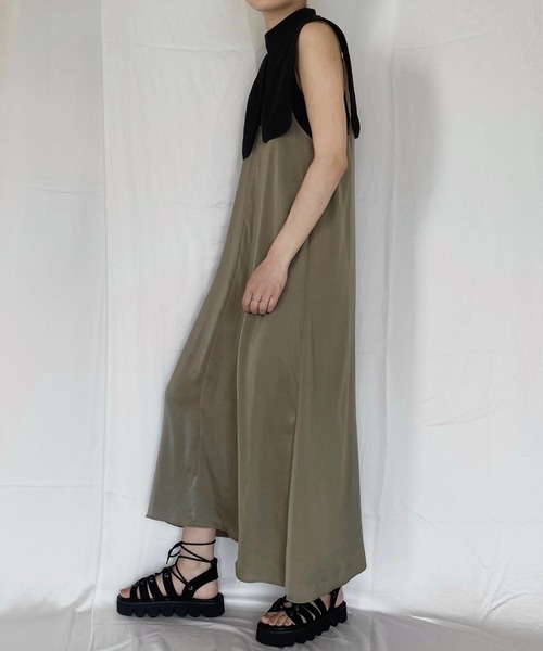 musubore（ムスボレ）の「波ソールレースアップサンダル（サンダル・レディース・ブラック・S/M/L）」の5枚目の写真