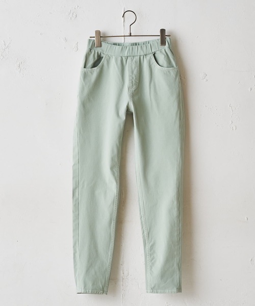 BEARDSLEY(ビアズリー)の「製品染めパギンス(その他パンツ・レディース・モスグリーン・0/1)」の1枚目の写真