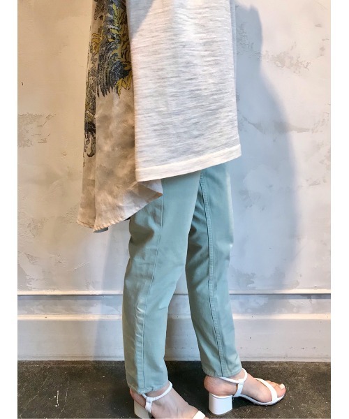 BEARDSLEY(ビアズリー)の「製品染めパギンス(その他パンツ・レディース・モスグリーン・0/1)」の6枚目の写真