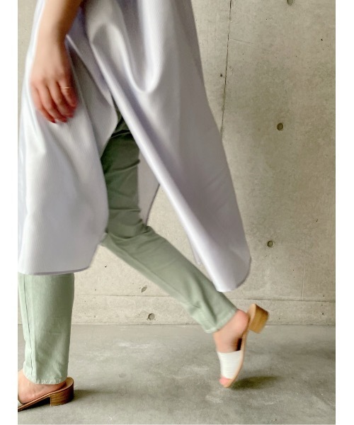 BEARDSLEY(ビアズリー)の「製品染めパギンス(その他パンツ・レディース・モスグリーン・0/1)」の13枚目の写真