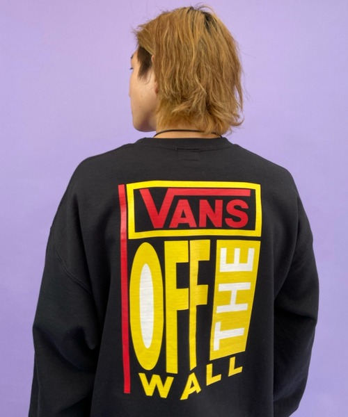 VANS（バンズ）の「VANS/バンズ　ルーズシルエット　バックプリントスウェット 121K1040100（スウェット・メンズ・ベージュ/ブラック/レッド・S/M/L/XL）」の10枚目の写真