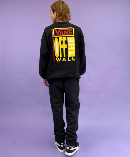 VANS（バンズ）の「VANS/バンズ　ルーズシルエット　バックプリントスウェット 121K1040100（スウェット・メンズ・ベージュ/ブラック/レッド・S/M/L/XL）」の11枚目の写真
