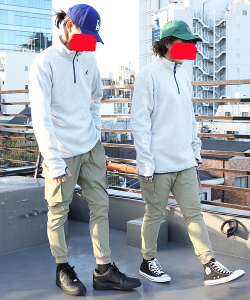 8(eight)(エイト)の「サルエルカーゴパンツ(カーゴパンツ・メンズ・ブラック/オリーブ/グレイッシュベージュ・MEDIUM/LARGE)」の10枚目の写真