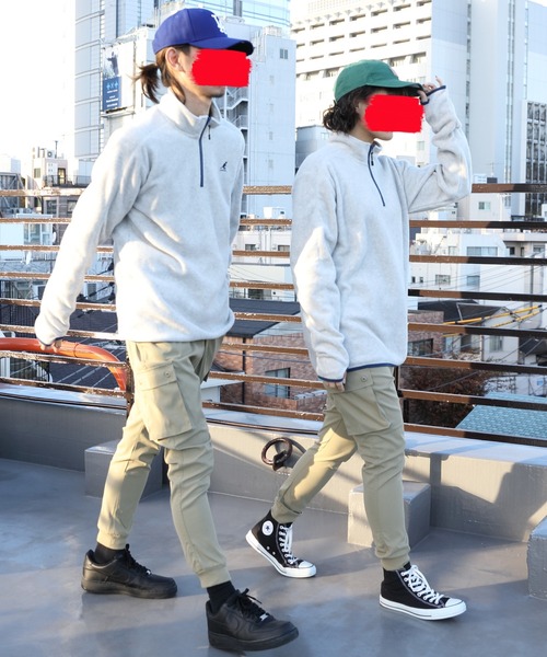 8(eight)(エイト)の「サルエルカーゴパンツ(カーゴパンツ・メンズ・ブラック/オリーブ/グレイッシュベージュ・MEDIUM/LARGE)」の9枚目の写真