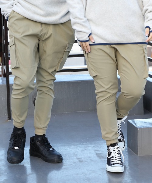 8(eight)(エイト)の「サルエルカーゴパンツ(カーゴパンツ・メンズ・ブラック/オリーブ/グレイッシュベージュ・MEDIUM/LARGE)」の15枚目の写真