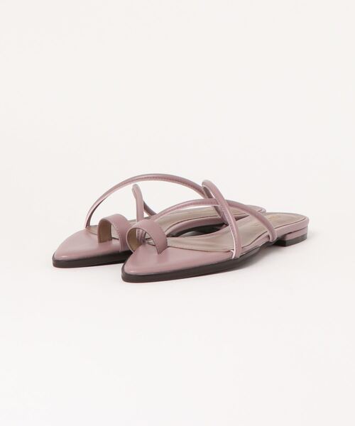 Daniella&GEMMA(ダニエラアンドジェマ)の「ポインテッドクロスストラップサンダル(サンダル・レディース・ダークブラウン/ライトパープル/オレンジ・37/35/36/40/38/39)」の22枚目の写真