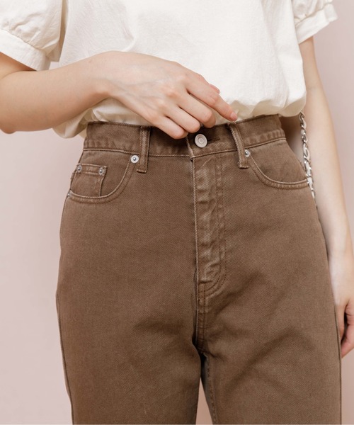 flower（フラワー）の「シンプルレディハーフブラウス（シャツ/ブラウス・レディース・ホワイト/ベージュ・FREE）」の12枚目の写真