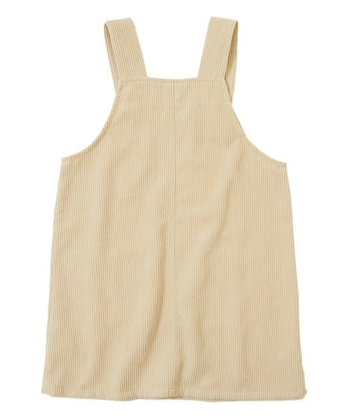 devirock（デビロック）の「コーデュロイジャンパースカート（ジャンパースカート・キッズ・ベージュ/グレー系その他/パープル系その他・150cm/100cm/130cm/110cm/140cm/120cm/160cm）」の6枚目の写真