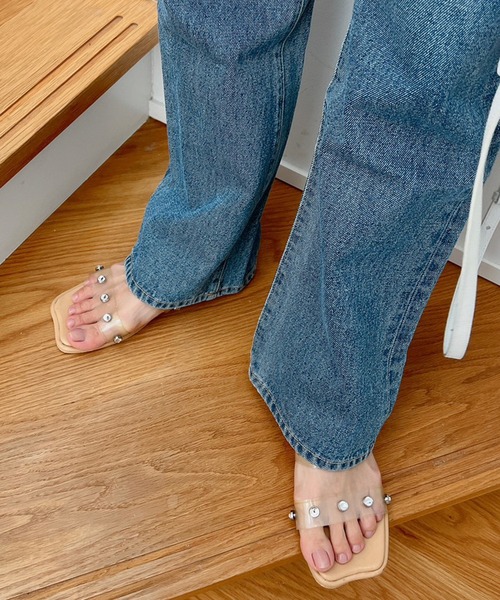 Vicente（ヴィセンテ）の「Clear shine sandal（サンダル・レディース・ブラック/ベージュ・SMALL/MEDIUM）」の3枚目の写真