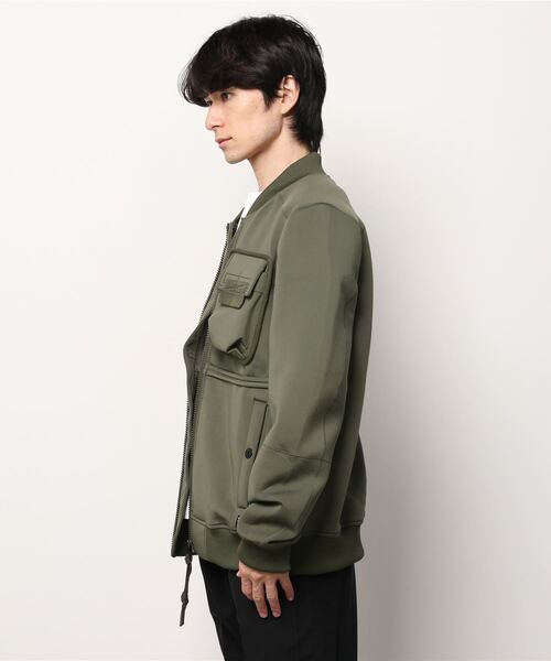 G-STAR（ジースター）の「NEOPRENE JACKET（ミリタリージャケット・メンズ・カーキオリーブ・X-SMALL/SMALL/MEDIUM/LARGE）」の9枚目の写真