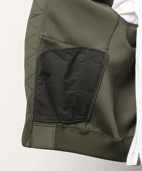 G-STAR（ジースター）の「NEOPRENE JACKET（ミリタリージャケット・メンズ・カーキオリーブ・X-SMALL/SMALL/MEDIUM/LARGE）」の11枚目の写真