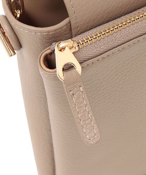 HASHIBAMI（ハシバミ）の「【SHIPS any別注】HASHIBAMI: マルチ モバイル ポシェット◇（ショルダーバッグ・レディース・ベージュ/ピンク/ブルー・ONE SIZE）」の9枚目の写真