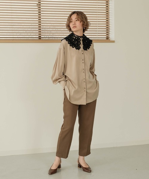 Bab（バブ）の「レース付け襟（付け襟・レディース・ブラック/アイボリー・ONESIZE）」の15枚目の写真