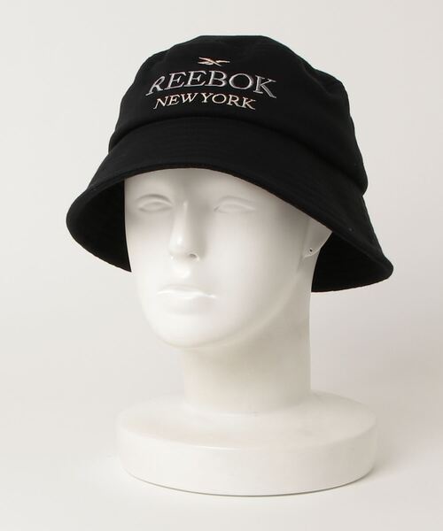 Reebok(リーボック)の「クラシックス ブランチ バケット ハット / Classics Brunch Bucket Hat(キャップ・メンズ・ブラック/アイボリー・LARGE)」の3枚目の写真