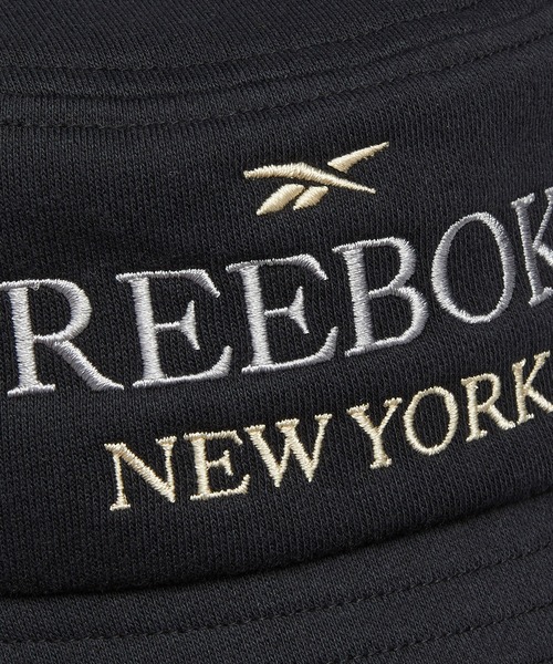Reebok(リーボック)の「クラシックス ブランチ バケット ハット / Classics Brunch Bucket Hat(キャップ・メンズ・ブラック/アイボリー・LARGE)」の5枚目の写真