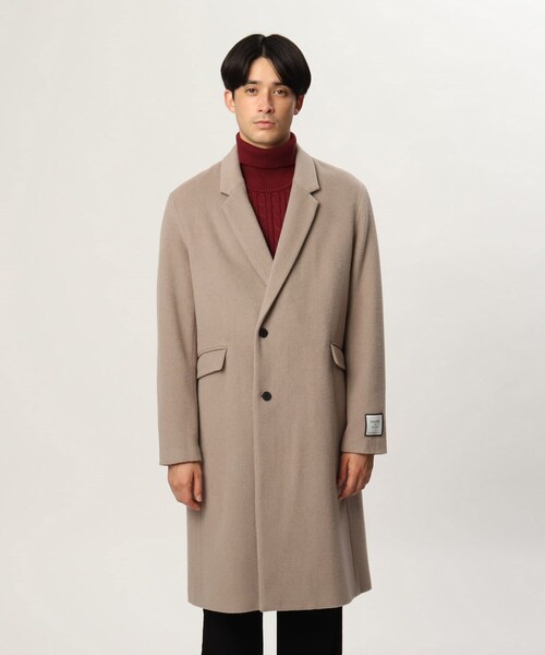 tk.TAKEO KIKUCHI(ティーケータケオキクチ)の「◆GiGaTexダブルチェスターコート(チェスターコート・メンズ・ライトパープル/ブラック/ライトベージュ/チャコール・03/01/02)」の17枚目の写真