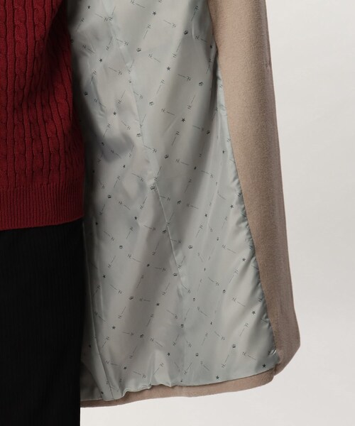 tk.TAKEO KIKUCHI(ティーケータケオキクチ)の「◆GiGaTexダブルチェスターコート(チェスターコート・メンズ・ライトパープル/ブラック/ライトベージュ/チャコール・03/01/02)」の10枚目の写真